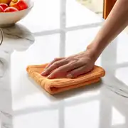 Essentials Süper Mutfak Bezi Çizgili Doku - Kayısı Turuncusu 3