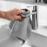 Premium Banyo Bezi Kafes Doku - Gümüş Grisi 2