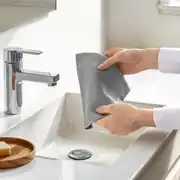 Premium Banyo Bezi Kafes Doku - Gümüş Grisi 4