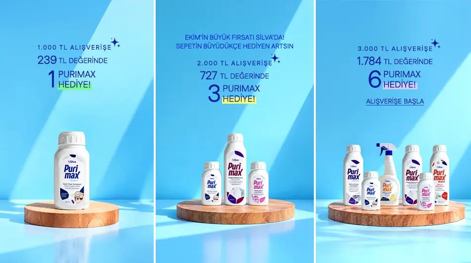 Sepetiniz büyüdükçe hediyeniz artsın