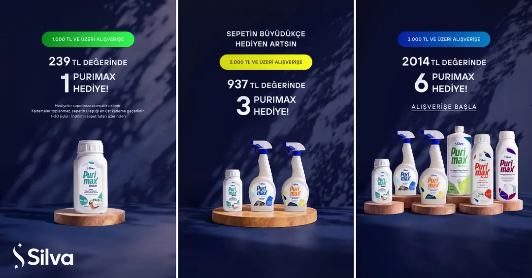 Sepetiniz büyüdükçe hediyeniz artsın